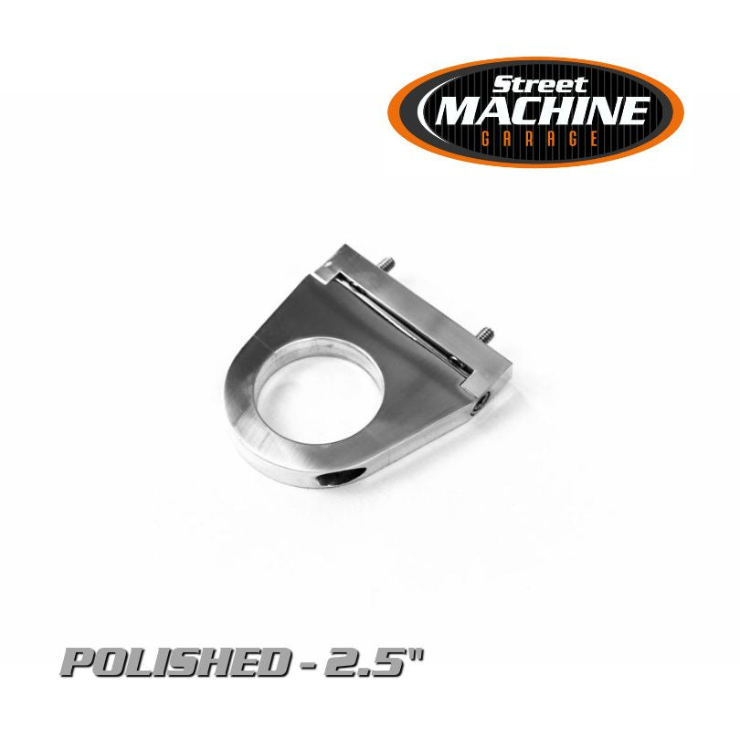 Retro 40's Polished Billet Column Drop Mount to suit 1.75 inch Column