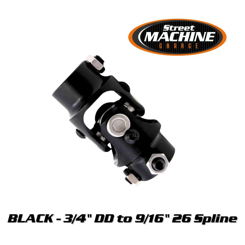 Steering Universal Joint 3/4" DD to 9/16" 26 Spline - Engineer Approved