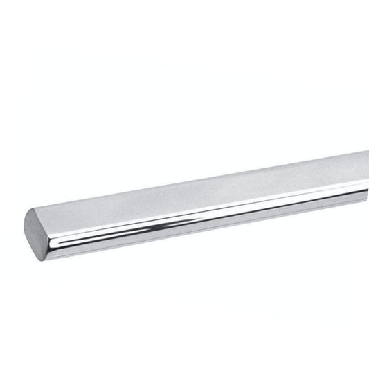 Polished Billet Stainless Steel Steering Shaft - 3/4 Inch DD