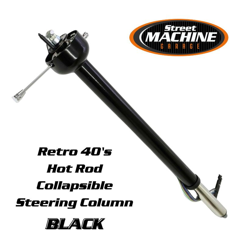 Retro 40's Hot Rod Collapsible Steering Column